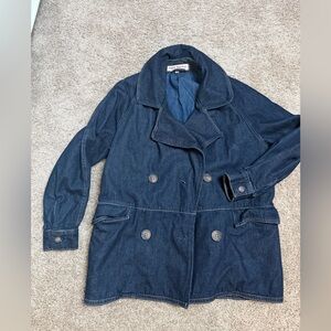 Free People Indigo Denim Jacket